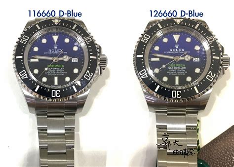 rolex deepsea 11660 vs 12660 opinioni|rolex deepsea 116660 vs 126660.